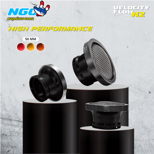 NGO Velocity Flow Black 50mm
