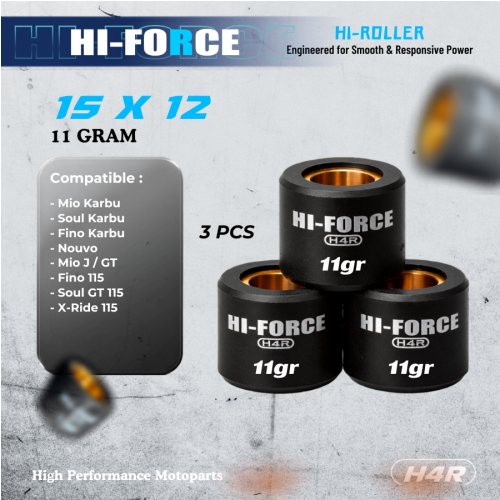 H4R Roller 15x12 Mio 11gr